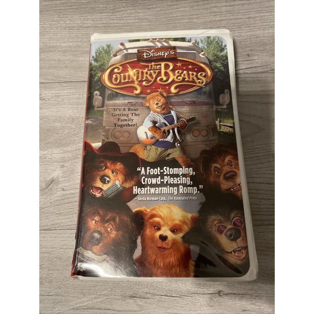 “The Country Bears” VHS (23969) Disney Clamshell